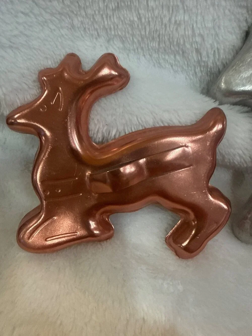 Vintage Copper Seasonal Cookie Cutters, Set of 6